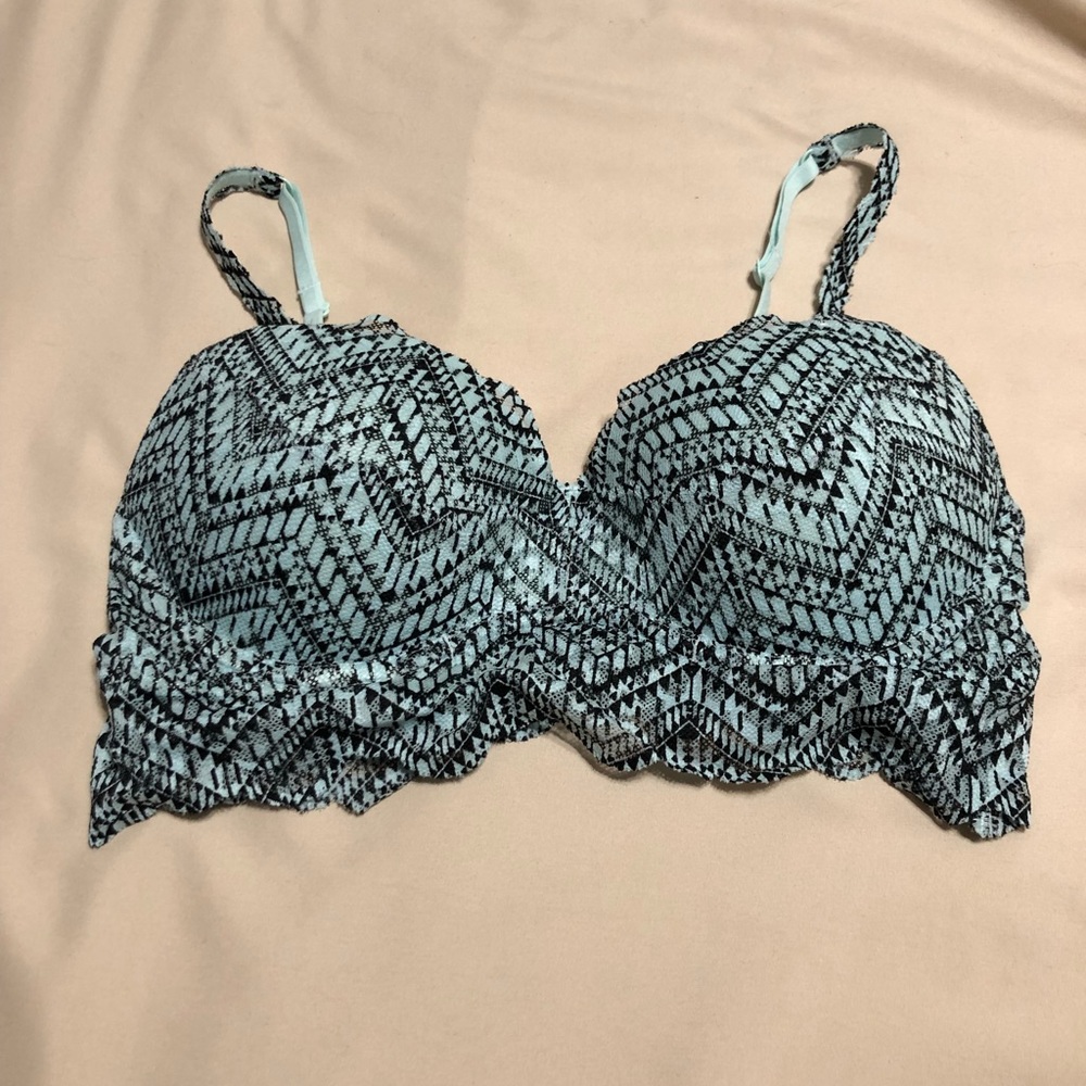 PINK lace bralette